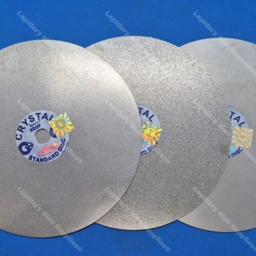 6" Faceting Laps - Crystal