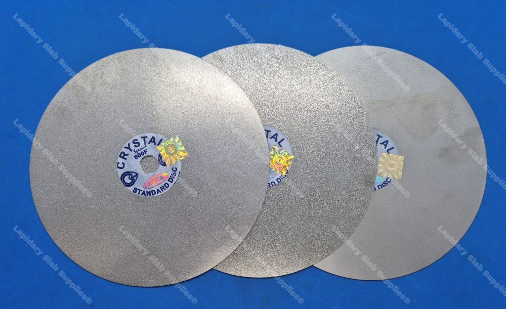 6" Faceting Laps - Crystal