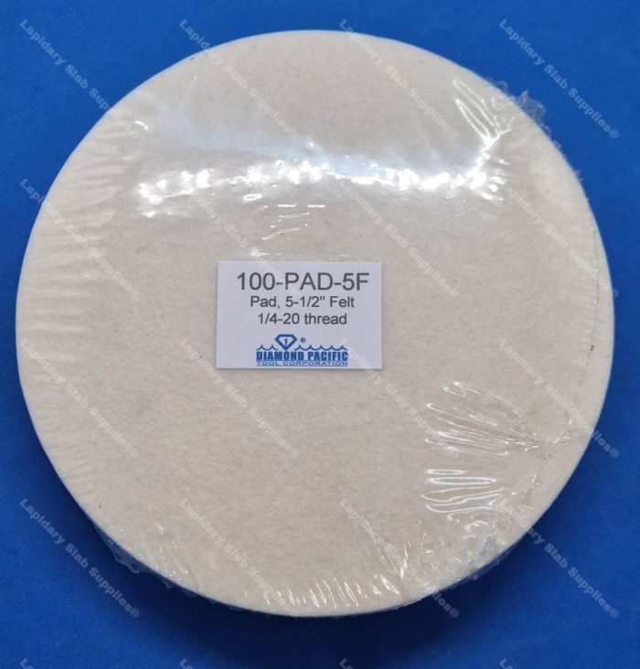 5.5" Polishing pads - Leather and Felt - Image 3