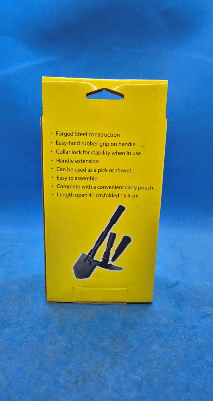 Mini Folding Shovel with Pick - Image 2