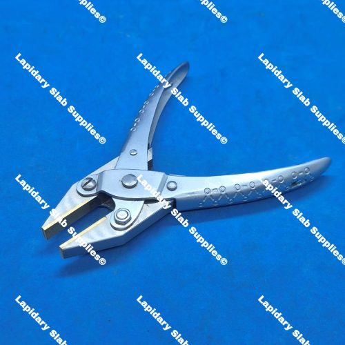 Parallel Plier Flat W/ Brass Jaw