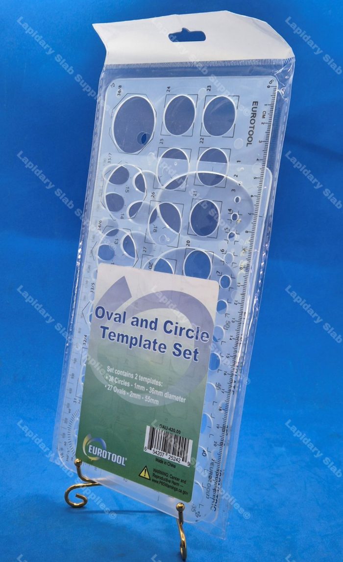 Oval and Circle Template Set